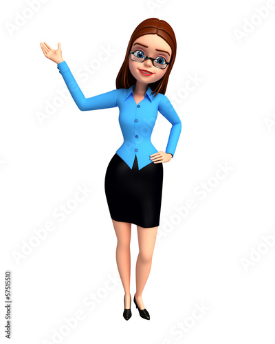 Illustration: Young girl Young girl
