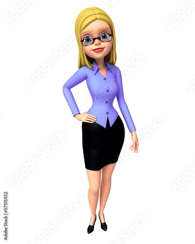 Illustration: Young girl Young girl