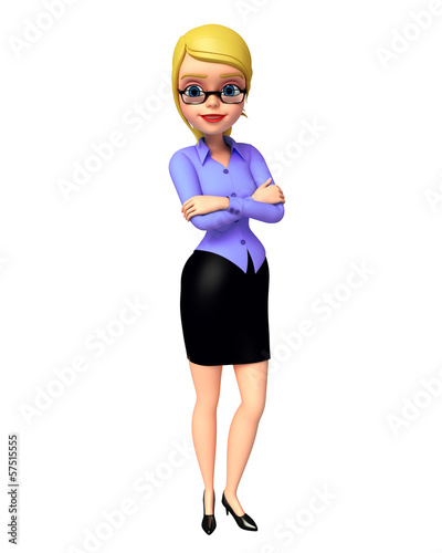 Illustration: Young girl Young girl