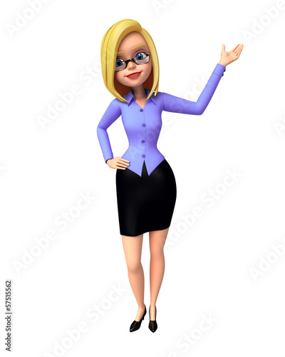 Illustration: Young girl Young girl