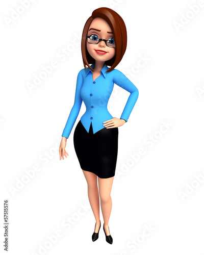 Illustration: Young girl Young girl