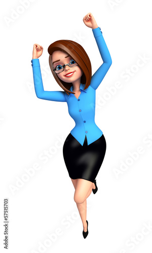 Illustration: Young girl Young girl