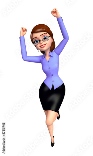 Illustration: Young girl Young girl