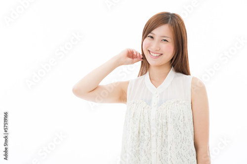 Photo: 笑顔の女性 笑顔の女性