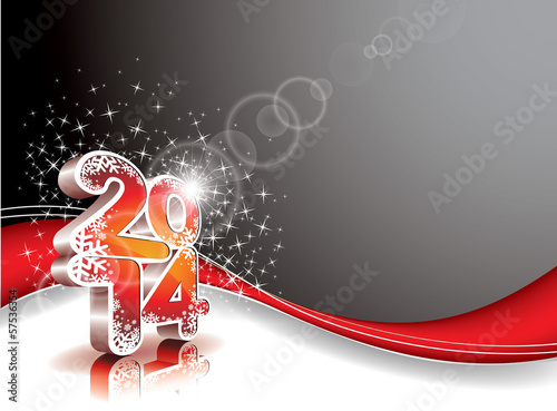 Vector: Vector Happy New Year 2014 colorful celebration background. Vector Happy New Year 2014 colorful celebration background.