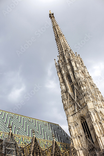 Photo: Fragment of the St, Stephen's Cathedral in Vienna, Austria Fragment of the St, Stephen's Cathedral in Vienna, Austria