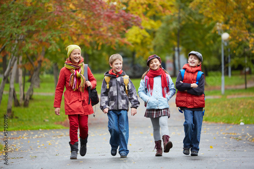Photo: Schoolchildren Schoolchildren