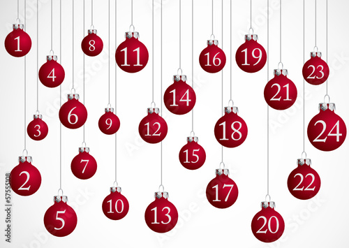 Vector: Adventskalender Adventskalender