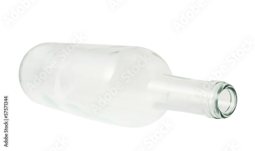 Photo: Glass bottle isolated Glass bottle isolated