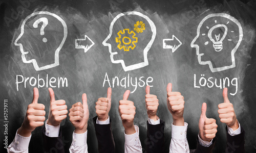Photo: Problem, Analyse und Lösung Problem, Analyse und Lösung