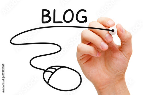 Photo: Blog Concept Blog Concept