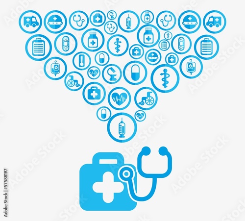 Vector: healthy icons healthy icons