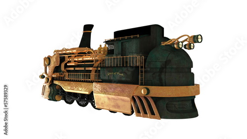 Illustration: 蒸気機関車 蒸気機関車