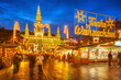 Christmas market in Vienna Christmas market in Vienna