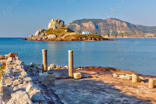 Photo: Ancient ruins on Kos, Greece Ancient ruins on Kos, Greece