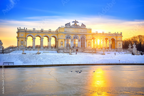 Photo: Gloriette at winter Gloriette at winter