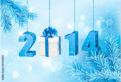 Vector: Happy new year 2014! New year design template. Vector illustrati Happy new year 2014! New year design template. Vector illustrati