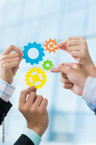 Photo: Business cooperation Business cooperation
