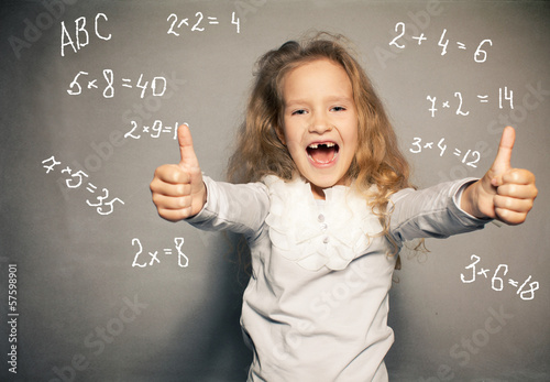 Photo: Child about school board Child about school board
