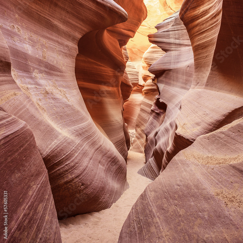 Photo: View in the famous Antelope Canyon View in the famous Antelope Canyon