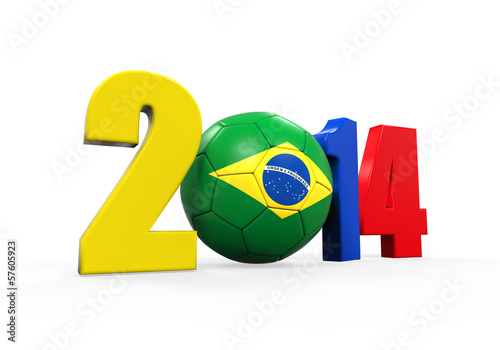 Illustration: Brazil Soccer 2014 Brazil Soccer 2014