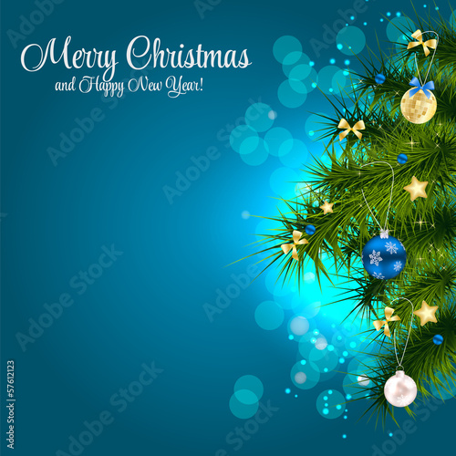 Vector: Abstract beauty Christmas and New Year background. vector illust Abstract beauty Christmas and New Year background. vector illust