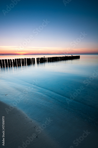 Photo: Breakwater Sunset Breakwater Sunset