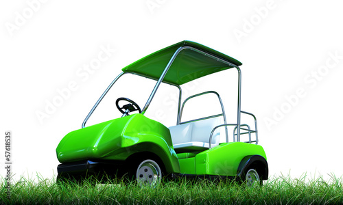 Illustration: golf cart golf cart
