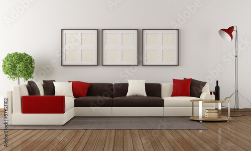 Illustration: Modern living room Modern living room