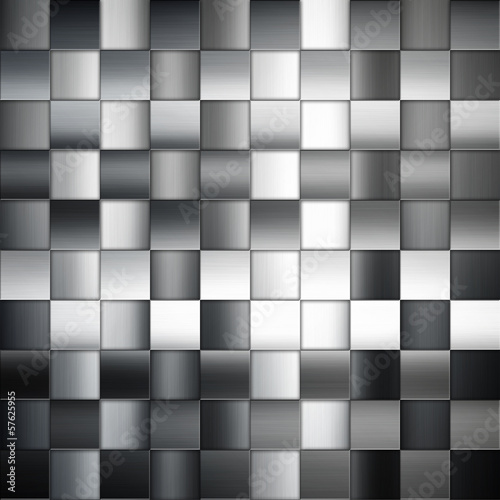 Illustration: Metal background Metal background