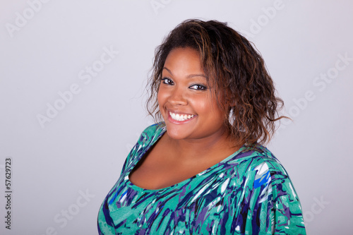 Photo: African American woman smiling - Black people African American woman smiling - Black people