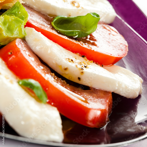 Photo: Caprese salad Caprese salad