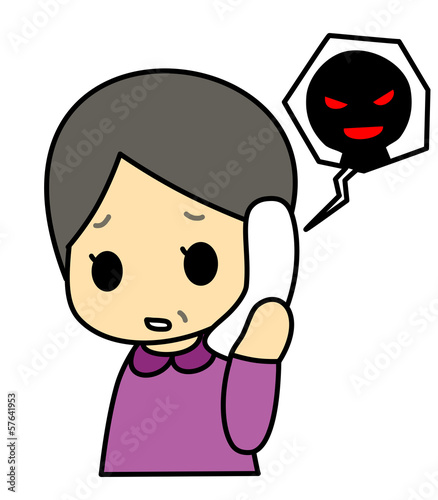 Illustration: 詐欺 高齢者 詐欺 高齢者