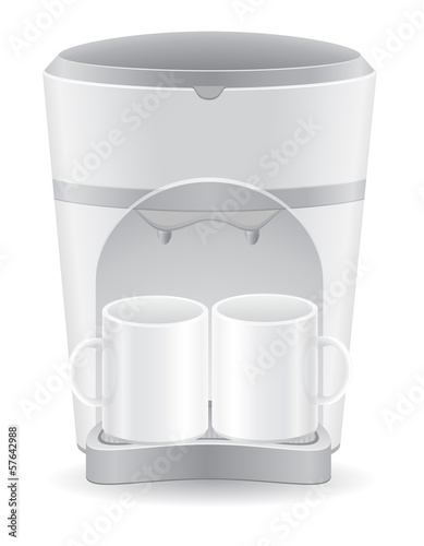 Vector: coffee maker vector illustration coffee maker vector illustration