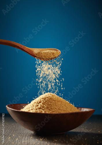 Photo: bowl of brown sugar bowl of brown sugar