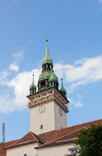 Photo: building of an old town hall in Brno, the Czech Republic building of an old town hall in Brno, the Czech Republic