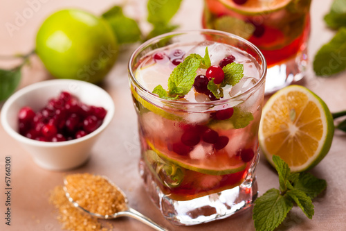 Photo: Cranberry mojito Cranberry mojito