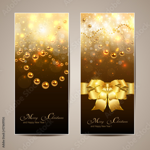 Vector: Christmas banners Christmas banners