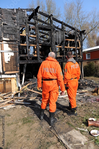 Photo: Brandschaden am Haus Brandschaden am Haus