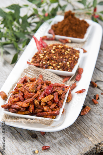 Photo: Kibbled Chilli Fruits Kibbled Chilli Fruits