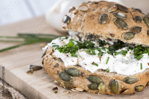 Photo: Curd with fresh Herbs Curd with fresh Herbs