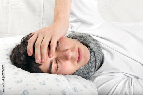 Photo: Diseased Young Man Diseased Young Man