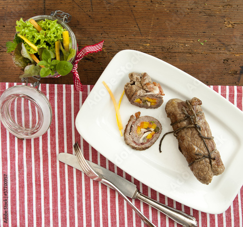 Photo: Rindsroulade Rindsroulade