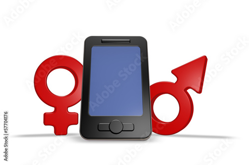 Illustration: dating app dating app