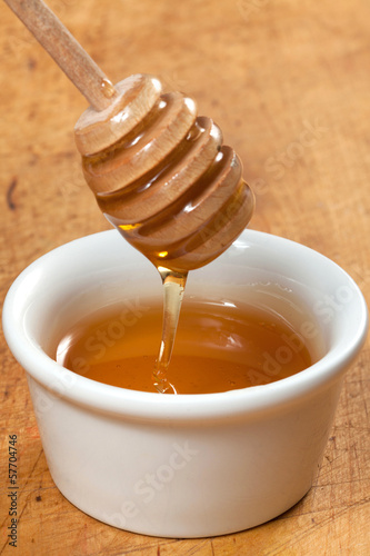 Photo: Bowl of honey Bowl of honey