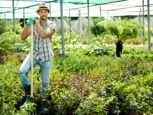 Photo: farmer at work farmer at work