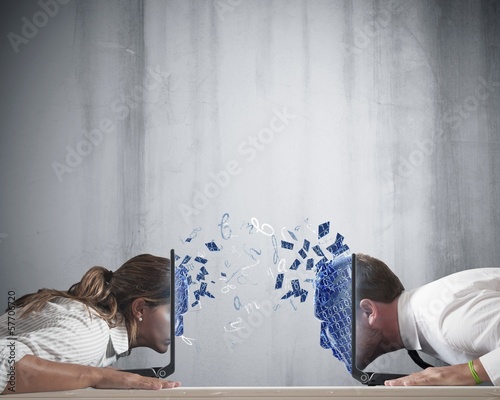 Photo: Virtual love Virtual love