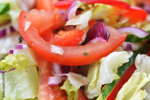 Photo: salad of fresh vegetable salad of fresh vegetable