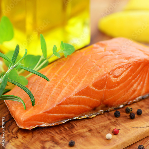 Photo: Geräucherter Lachs Geräucherter Lachs