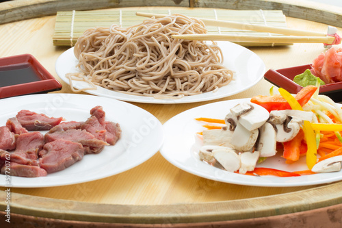 Photo: soba noodles soba noodles